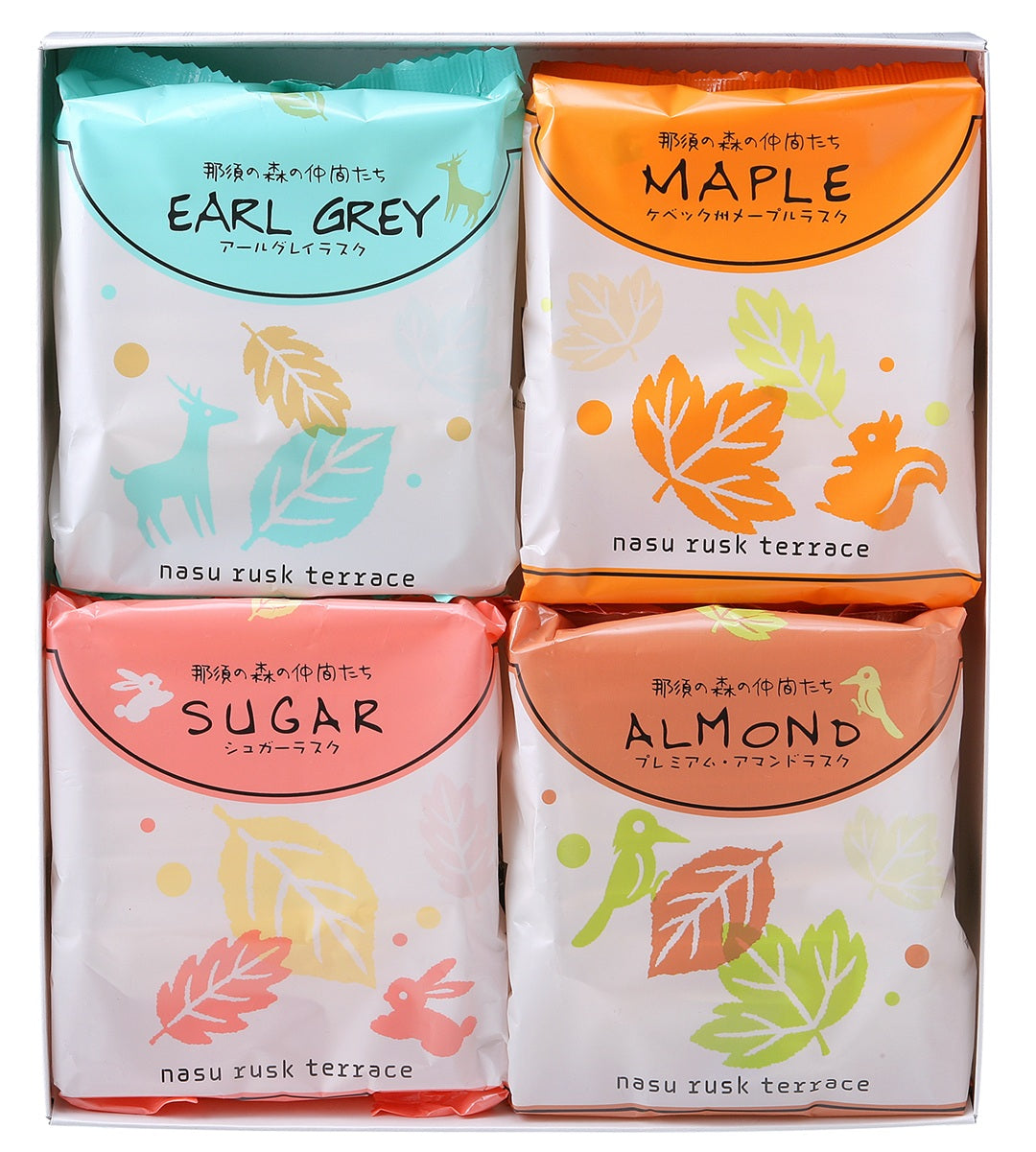 【那須ラスク】4種詰合せ